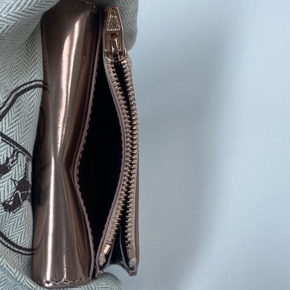 Alexander Wang Metallic Rose Gold Card Case Wallet - Picture 7 of 7